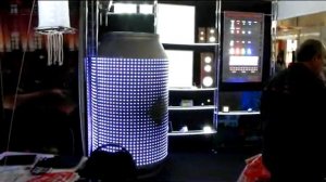 Гибкий светодиодный экран из смарт лент