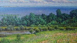 Река Волга на картинах саратовского художника Андрея Солдатенко