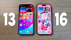 IPHONE 13 VS IPHONE 16 - БОЛЬШАЯ ЛИ РАЗНИЦА? ПОЛНОЕ СРАВНЕНИЕ!