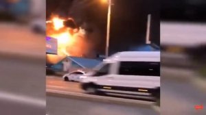 Пожар в ТЦ Максим г.Владивосток