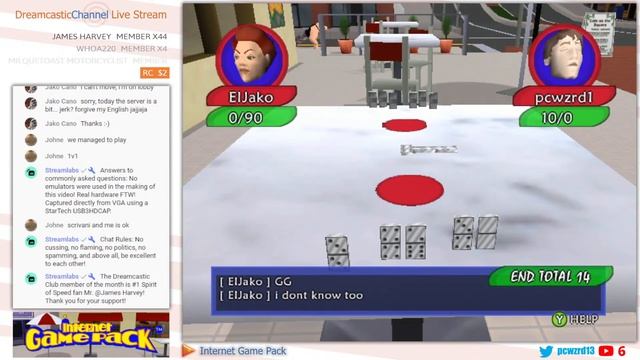 Internet Game Pack | Dreamcast Online Multiplayer | Live Stream | 11/13/2022 смотреть онлайн