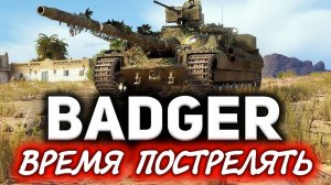 ЛУЧШАЯ КАРТА ДЛЯ  ТОП ПТ Badger  - Ласвилль -  9424К #танки #мир_танков