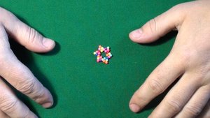 Плетение звездочки из крупного бисера или бусинок