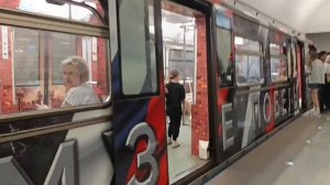 Тематический поезд Русич Музей победы Подвиг народа на станции Волоколамская