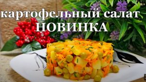 САЛАТ НОВИНКА. Картофельный салат. Рецепт салата на каждый день.