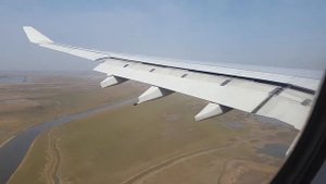 Посадка в аэропорту Ухань (Китай) / Landing in Wuhan А 330-300 China Southern 12.02.18