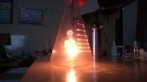 Горение железа в кислороде