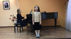 Лунова Аглая, конц. Львова А.К. Ю.Чичков, сл.К.Ибряев "Самая счастливая"