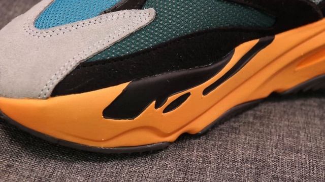 Adidas Yeezy 700 Wash Orange review vs. Wave Runner vs. Enflames Amber vs. Bright Blue