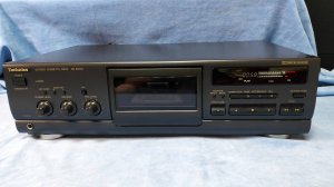 №015-Кассетная дека Technics RS-BX 501, обзор работы