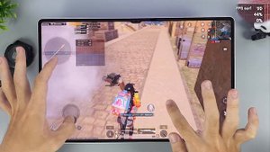 Samsung Tab S9 Ultra PUBG Gaming test 90 FPS 2024