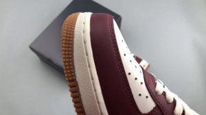 Nike Air Force 1 Low College Pack Night Maroon