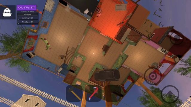 Angry neighbour OUTWITT mode. Энгри нейбор, перехитрить соседа.#приветсосед#angryneighbor