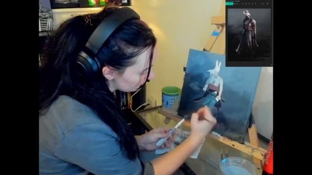 Dead By Daylight Huntress Timelapse Painting | Soul Collector Customs Series