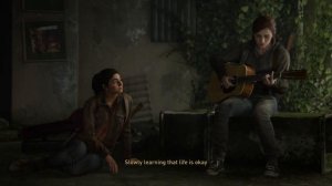 Одни из нас™: Часть II песня Элли "Take on Me"