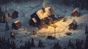 Зима в средневековой деревне — Фэнтези-музыка с лютней