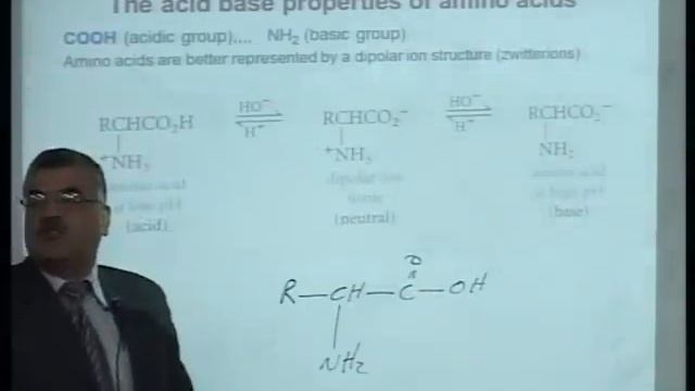 Lecture 39: Amino acids, Peptides and Proteines