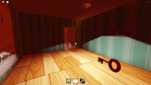 Playing Hello Neighbor Prototype on Roblox By GamerDevXD