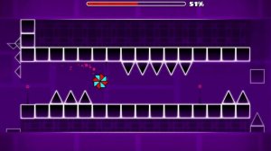 Geometry Dash ➨ 9 lvl ➨ Cycles ➨ three coins.
