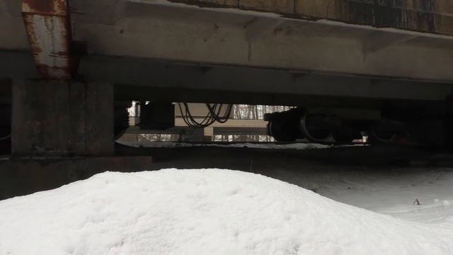 Рельсошлифовальный поезд SPENO RR48 HP1 в работе.