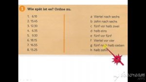 тренировка времени в немецком языке.часть2
