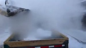 Мобильная снегоплавильная установка