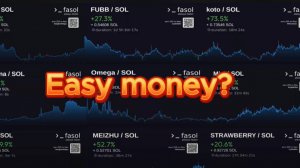 Review and live trading on the new solana trading bot. Rect.