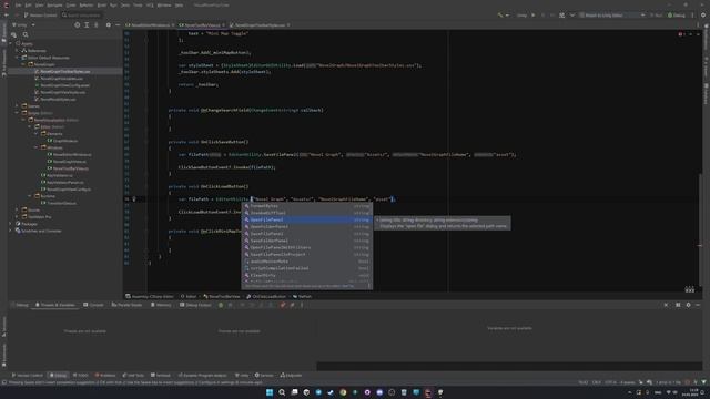 Новелла на Unity ► №5 Диалоговая система (ToolBar)