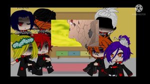 🌿 Реакция Акацуки на Кровавые облака 🥀