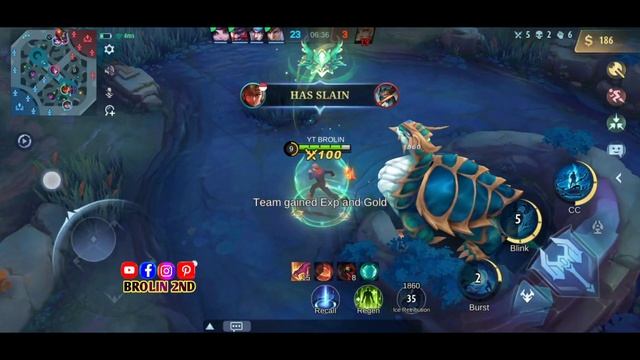 Yin Jujutsu Kaizen Best Build 2023  Build Top 1 Global Yin  Mobile Legends