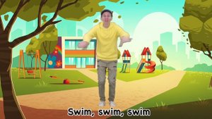 Moving My Body is Fun | Verbs with Matt | Action Songs, Brain Breaks | Dream English Kids