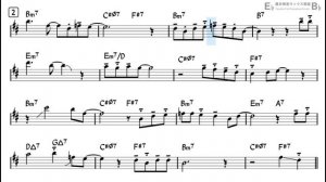 Summertime (Funk) - Easy Solo Example for Tenor Sax