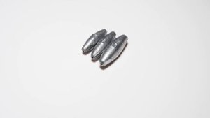 Набор грузил рыболовных свинцовых "Оливка длинная" 15-20-30гр