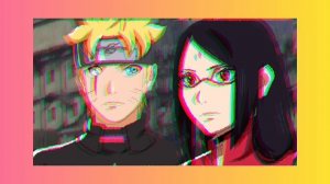 Боруто и Сарада трогательные моменты