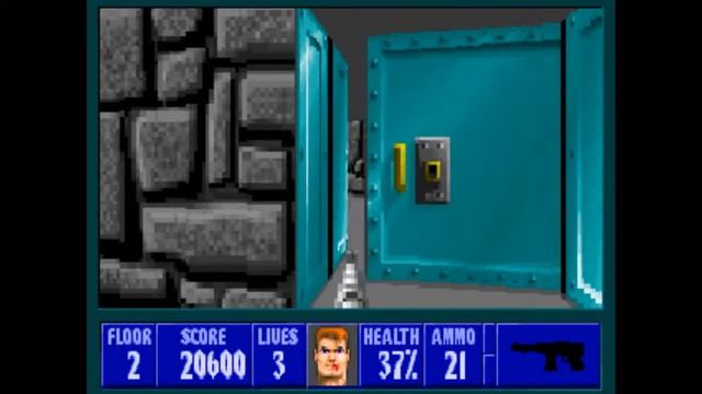 Wolfenstein 3D - 1992 ... MS-DOSPC Gameplay