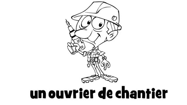 французские первые фразы # un ouvrier de chantier смотреть онлайн