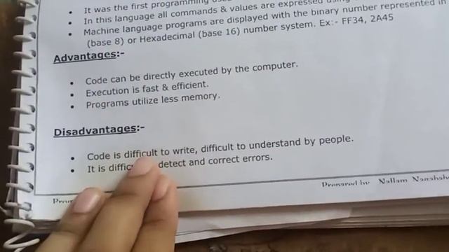 programing in c  topic generation of language