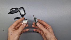 ЗАМЕНА ДИСПЛЕЯ СИГНАЛИЗАЦИИ ПУЛЬТА ШЕРИФ 4BTX1090LCD SHERIFF РЕМОНТ ЭКРАНА БРЕЛОКА