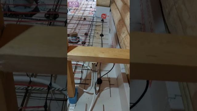 Тёплые полы в бане #отопление #ремонт #стройка #тверь смотреть онлайн