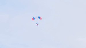 Прыжки с парашютом на точность приземления