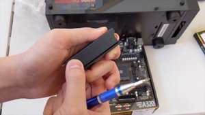M.2 SSD Heatsink Installation Sabrent Rocket