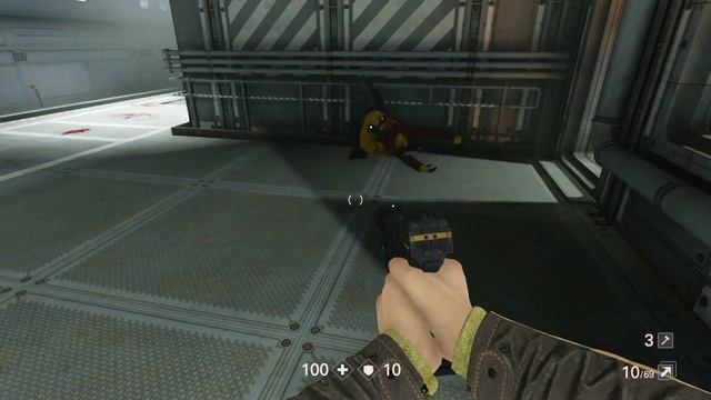 Wolfenstein - Breakdancing headless soldier смотреть онлайн