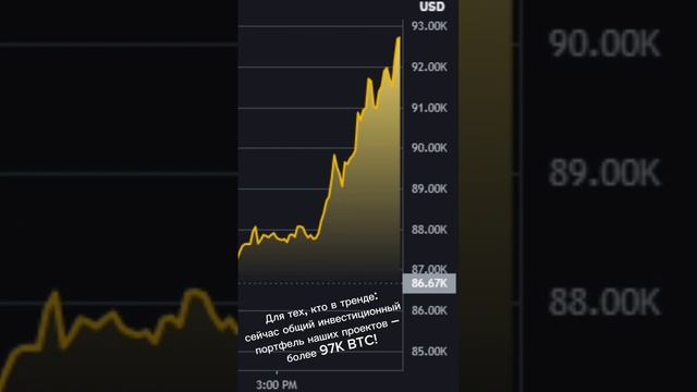 Инвестпортфель Туризм.РФ в биткоинах