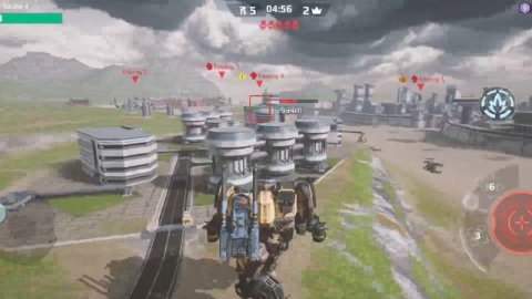 Грандиозная битва против всех War Robots #warrobots.mp4