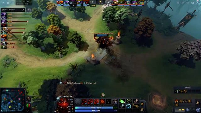 33 (Rank 78) plays Shadow Fiend Dota 2 Full Game смотреть онлайн