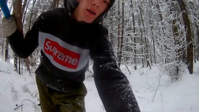 СТРОИТЕЛЬСТВО ДОМА ИЗ СНЕГА В ЛЕСУ, ШАЛАШ, УКРЫТИЕ, РАЗГОВОР ПРО ВОЛКОВ, ЛАГЕРЬ У ОКОПА | PARABALA