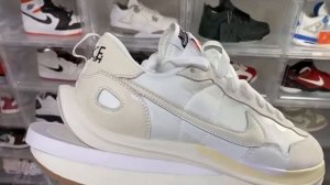 Nike Vaporwaffle Sacai Sail Gum Unboxing From sneakercome