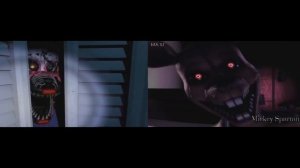 FNAF 4 FNAC 3 Sparta HSM Remix Parison