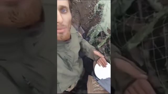 Военнослужащий из Дагестана Закарья Алиев записал видео из опорника на Запорожском направлении,