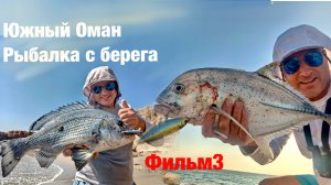 Южный Оман.  Рыбалка с берега. Фильм 3